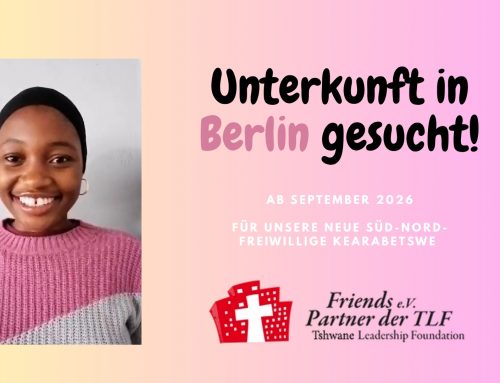 Unterkunft für neue Süd-Nord-Freiwillige in Berlin gesucht!